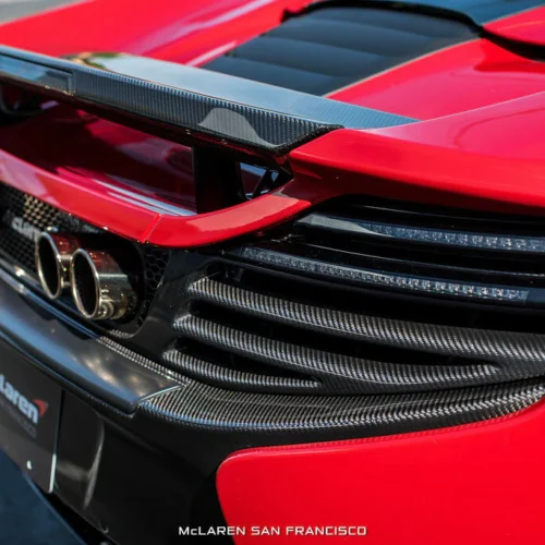 MCLAREN 650S CAN-AM CARBON REAR BUMPER PANEL GRILL