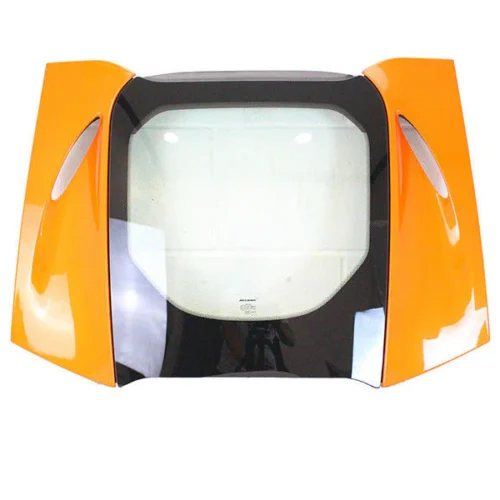 MCLAREN 650S- MP4 SPYDER REAR ENGINE BONNET COVER PANEL WITH GLASS