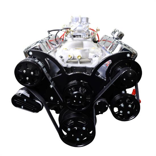 BluePrint BP454CTCKB 454 Cruiser Crate Engine, Dressed, Black - Image 5