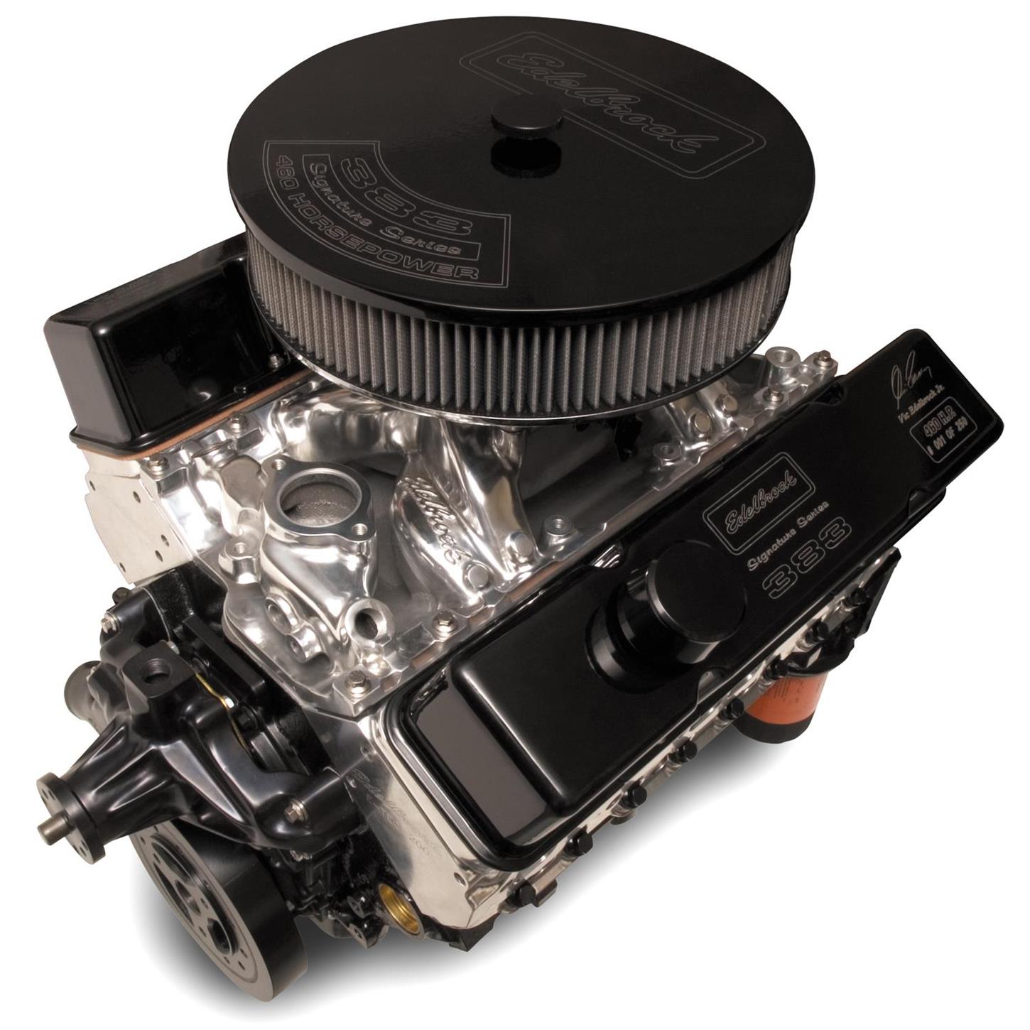 Edelbrock 46213 RPM Signature Series 9.5:1 Crate Engine, 383 - Image 2