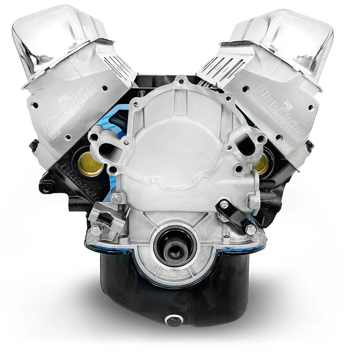 Ford Small Block Compatible 347 c.i. Engine - 415 Horsepower - Long Block - Rear Sump - Image 3