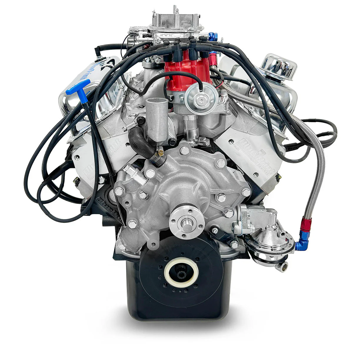Ford Small Block Compatible 347 c.i. Engine - 415 Horsepower - Deluxe Dressed - Carbureted - Image 3