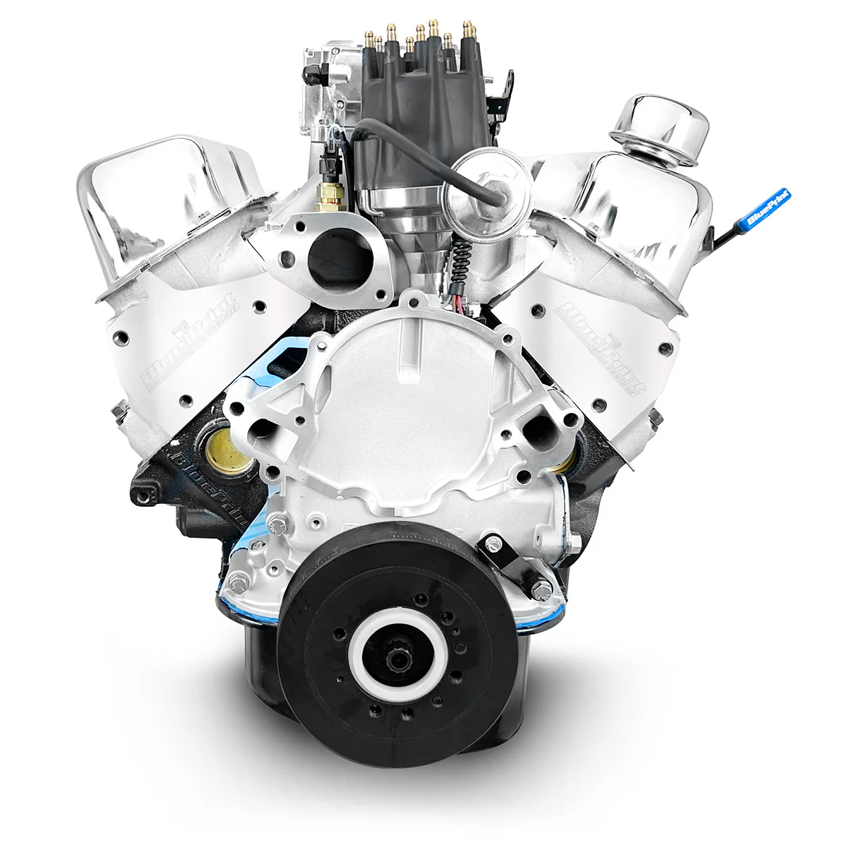 Ford Small Block Compatible 347 c.i. Engine - 415 Horsepower - Base Dressed - Rear Sump - Fuel Injected - Image 3