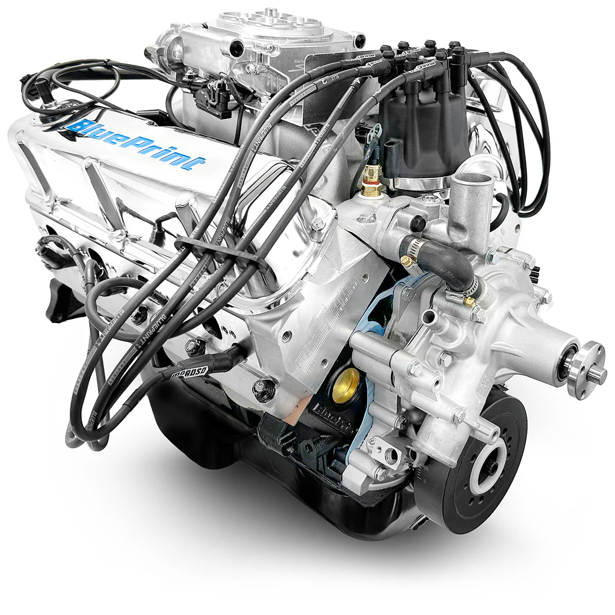 Ford Small Block Compatible 347 c.i. Engine - 415 Horsepower - Deluxe Dressed - Rear Sump - Fuel Injected - Image 3