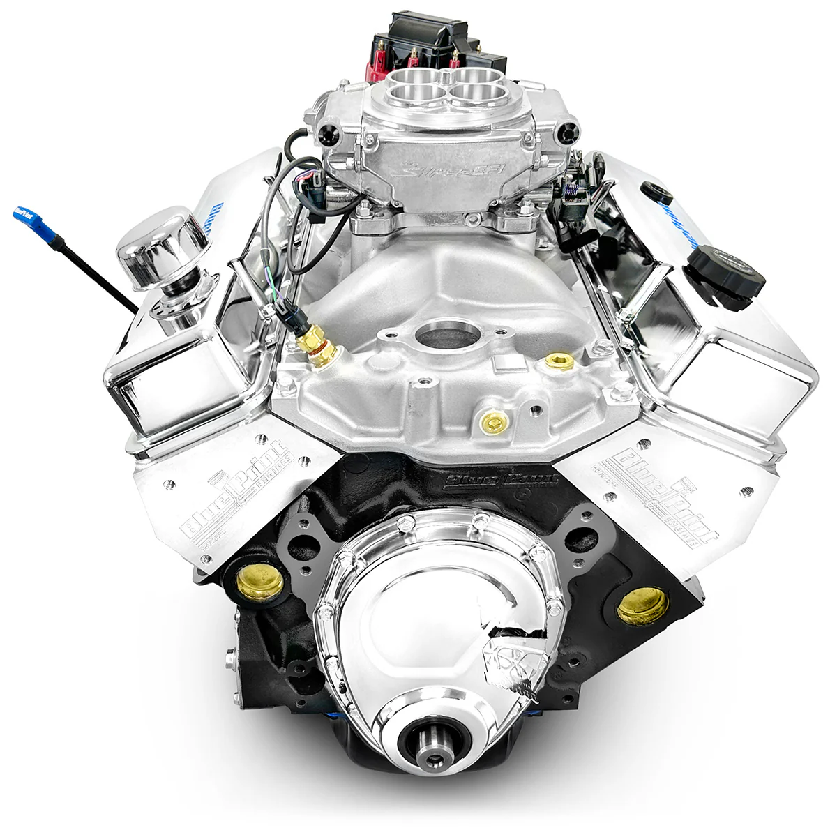 GM Small Block Compatible 383 c.i. Engine - 436 Horsepower - Base Dressed - Fuel Injected - Image 3