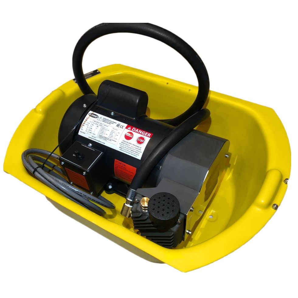 BROWNIE’S E150B Electric Series Compressor System – Economy Package – 1 Diver