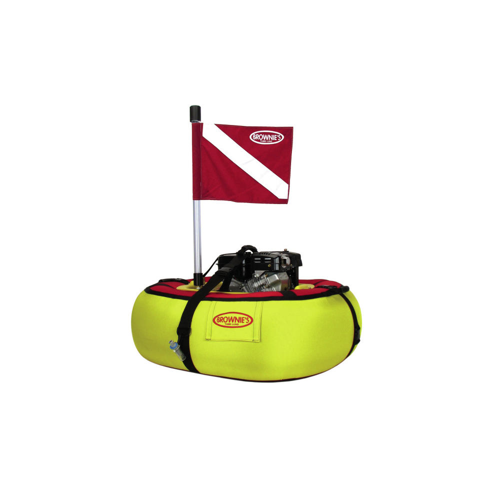 BROWNIE’S F285X Deluxe Floating Hookah w/ Travel Case, 2 Diver – Gas Engine – Replaced By F285X-H