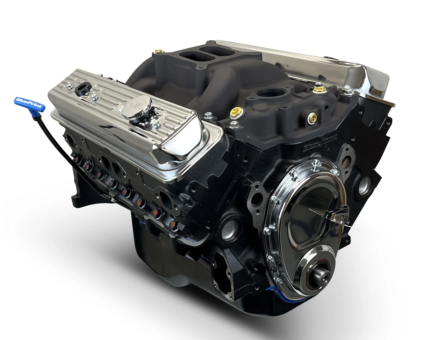 GM Marine Small Block Compatible 383 c.i. Engine - 405 Horsepower - Long Block - Image 3