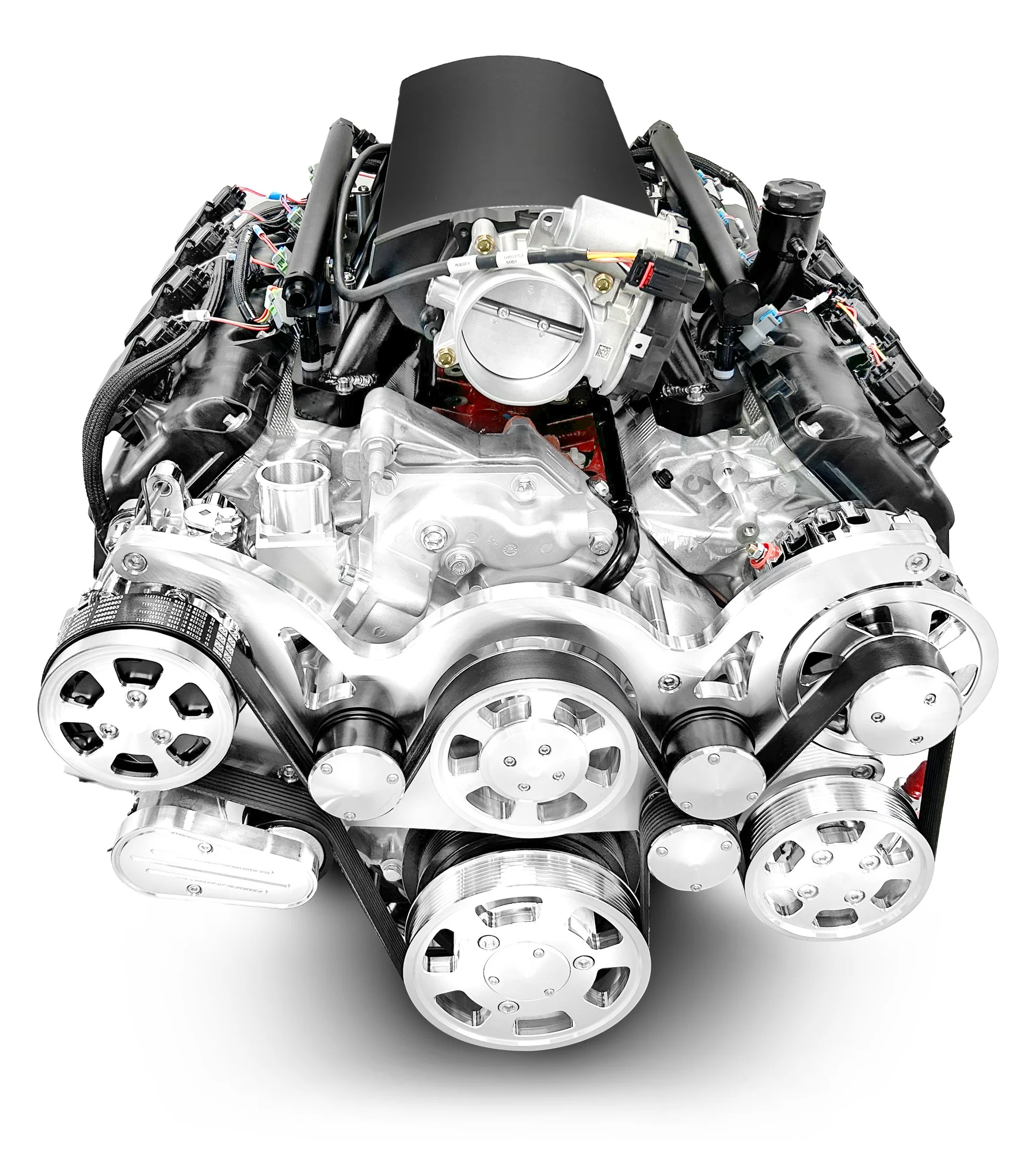 Chrysler Hemi Compatible 426 c.i. ProSeries Engine - 610 Horsepower - Deluxe Dressed with Polished Pulley Kit - Fuel Injected - Image 3