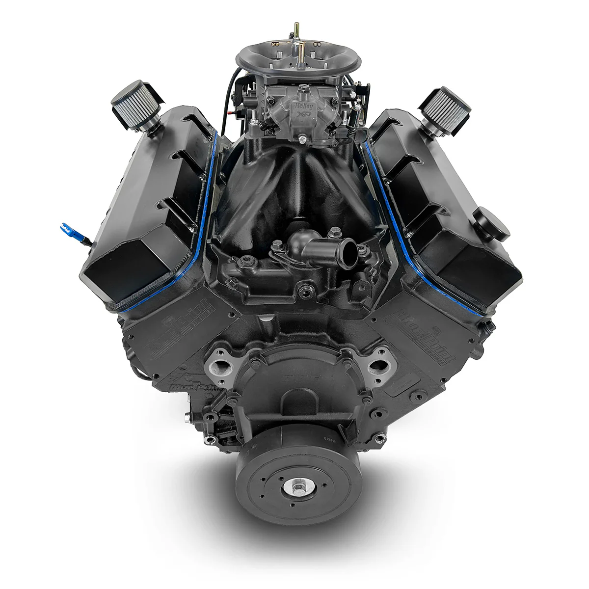 GM Big Block Compatible 632 c.i. ProSeries Engine - 815 Horsepower - Blackout Reaper Edition Base Dressed - Carbureted - Image 3