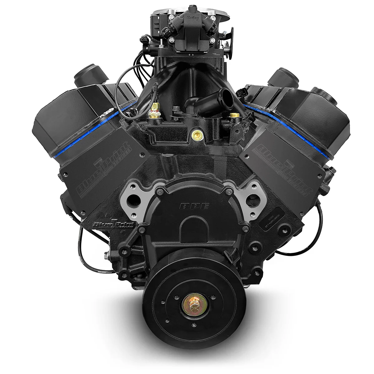 GM Big Block Compatible 632 c.i. ProSeries Engine - 815 Horsepower - Blackout Reaper Edition Base Dressed - Fuel Injected - Image 3
