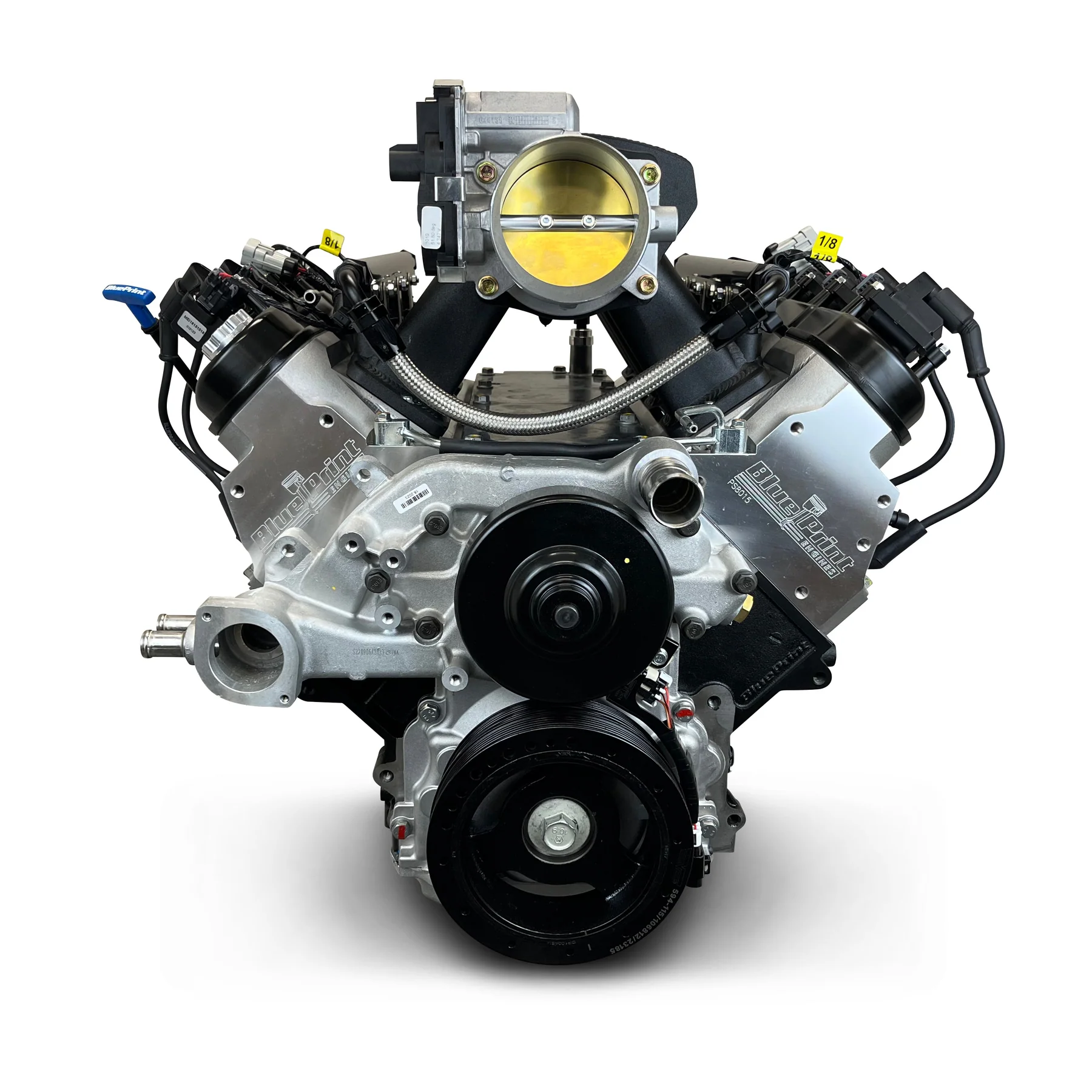 GM LS Compatible 376 c.i. ProSeries Engine - 525 HP - Base Dressed - Fuel Injected - Image 3