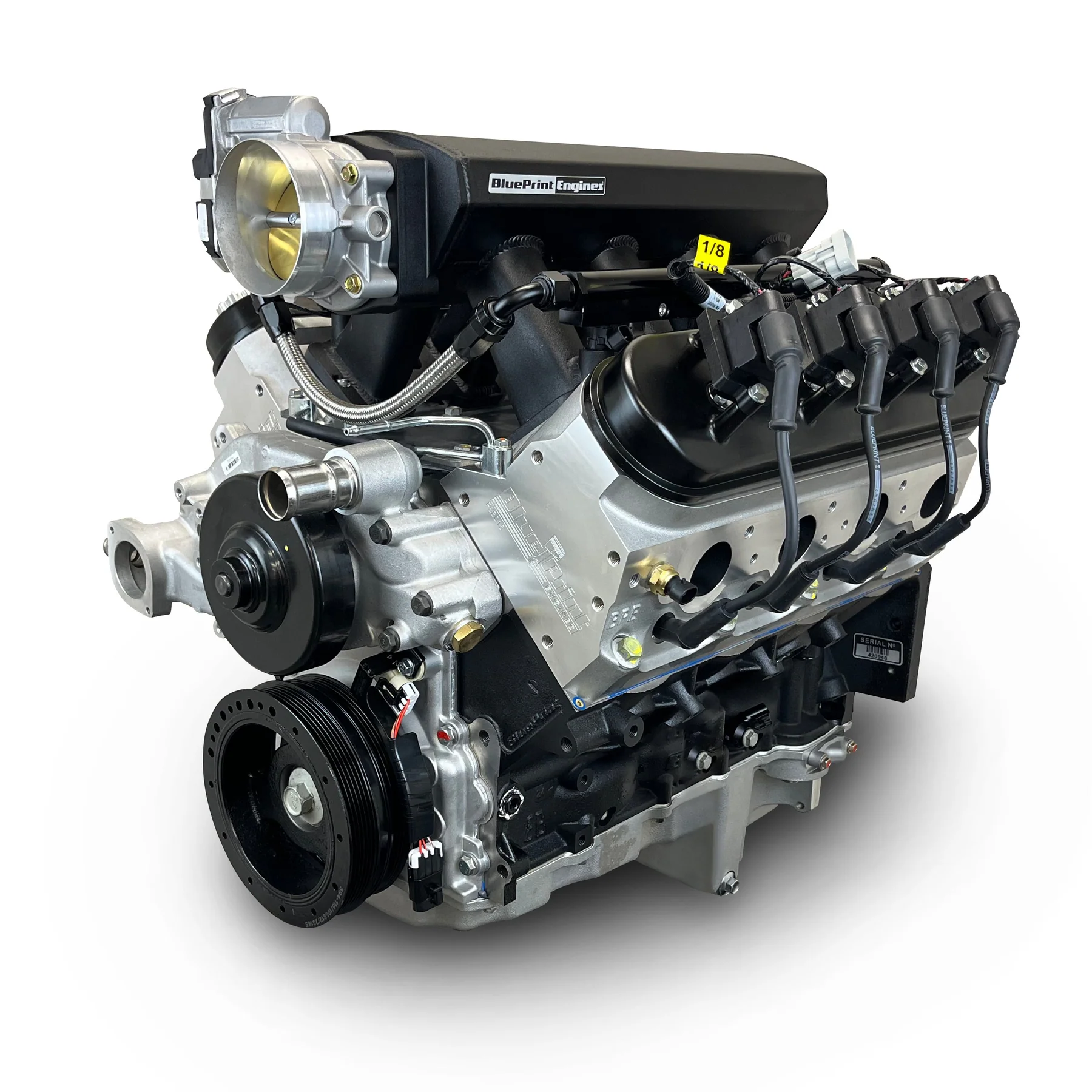 GM LS Compatible 376 c.i. ProSeries Engine - 525 HP - Base Dressed - Fuel Injected