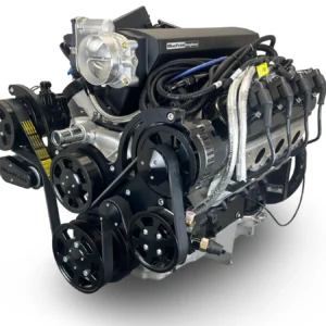 GM LS Compatible 427 c.i. ProSeries Engine - 600 HP - Deluxe Dressed with Controller and Polished Pulley Kit - Fuel Injected