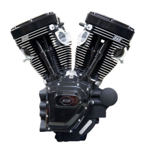 S&S Cycle T143 Long Block Black Edition Engine with 635 Camshafts