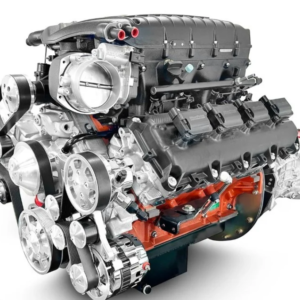 Chrysler Hemi Compatible 426 c.i. Engine and 4L80E Automatic Transmission - 872 HP - Standard Edition Builder Series with Polished Pulley Kit - Supercharged