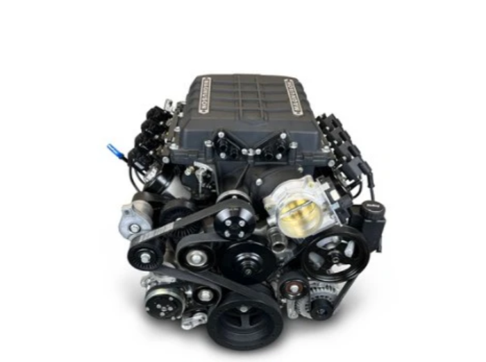 GM LS Compatible 427 c.i. ProSeries Engine - 800 HP - Deluxe Dressed - Supercharged with Natural Pulley Kit