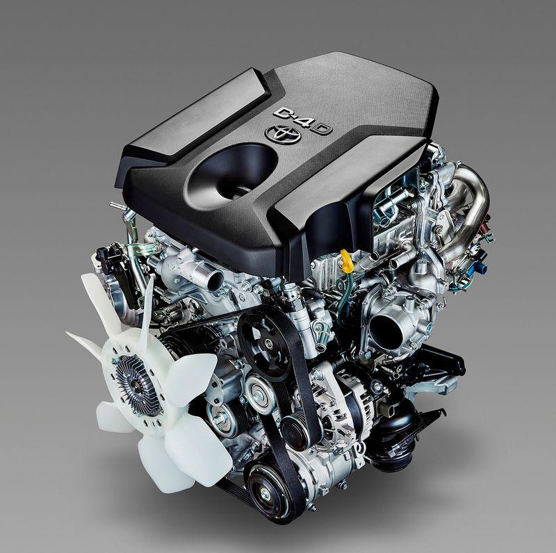Toyota GD6 2.4L 2GD manual gearbox