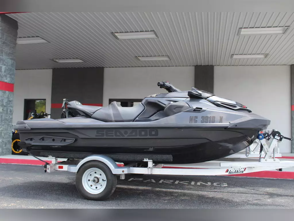 New 2022 Sea-Doo RXP®-X® 300 iBR Premium Triple Black - Image 9